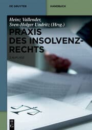 Cover von Praxis des Insolvenzrechts