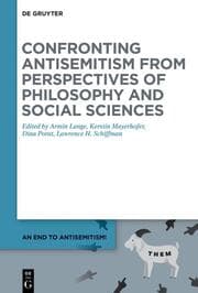 Cover von Confronting Antisemitism from Perspectives of Philosophy and Social Sciences