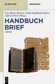 Cover von Handbuch Brief - Antike