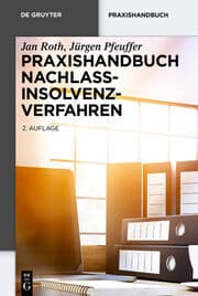 Cover von Praxishandbuch Nachlassinsolvenzverfahren