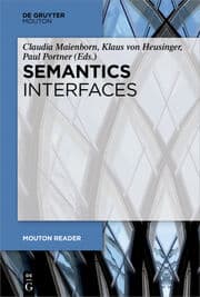 Cover von Semantics - Interfaces