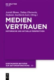 Cover von Medienvertrauen