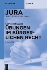 Cover von Übungen im Bürgerlichen Recht