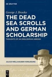 Cover von The Dead Sea Scrolls and German Scholarship