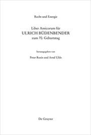 Cover von Recht und Energie