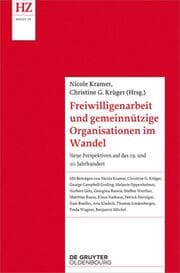 Cover von Freiwilligenarbeit und gemeinnützige Organisationen im Wandel