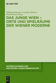 Cover von Das Junge Wien - Orte und Spielräume der Wiener Moderne