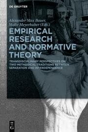Cover von Empirical Research and Normative Theory