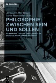 Cover von Philosophie zwischen Sein und Sollen
