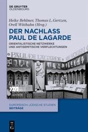 Cover von Der Nachlass Paul de Lagarde