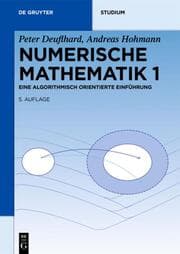 Cover von Numerische Mathematik 1