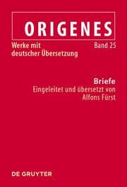Cover von Origenes Briefe