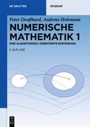 Cover von Numerische Mathematik 1