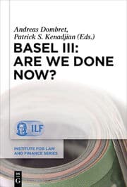 Cover von Basel III: Are We Done Now?