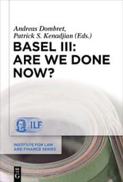 Cover von Basel III: Are We Done Now?