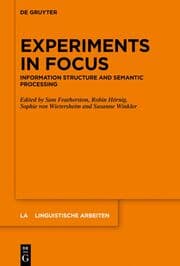Cover von Experiments in Focus