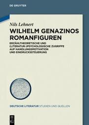 Cover von Wilhelm Genazinos Romanfiguren