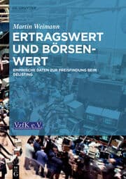 Cover von Ertragswert und Börsenwert