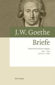 Cover von Johann Wolfgang von Goethe Briefe 1791 - 1793
