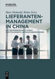 Cover von Lieferantenmanagement in China