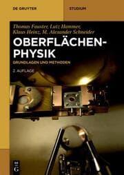 Cover von Oberflächenphysik
