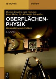 Cover von Oberflächenphysik