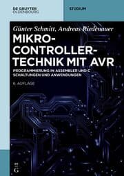 Cover von Mikrocontrollertechnik mit AVR