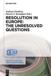 Cover von Resolution in Europe: The Unresolved Questions