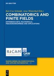 Cover von Combinatorics and Finite Fields