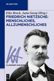 Cover von Friedrich Nietzsche: Menschliches, Allzumenschliches