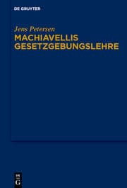 Cover von Machiavellis Gesetzgebungslehre