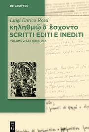 Cover von Scritti editi e inediti