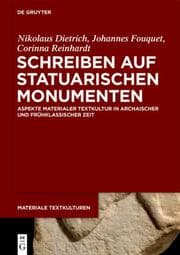 Cover von Schreiben auf statuarischen Monumenten