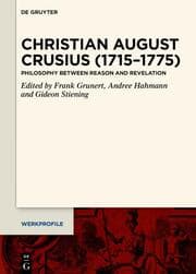 Cover von Christian August Crusius (1715-1775)