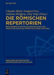Cover von Die römischen Repertorien