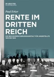 Cover von Rente im Dritten Reich