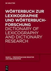 Cover von Äquivalentregister und Bibliographie