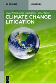 Cover von Climate Change Litigation