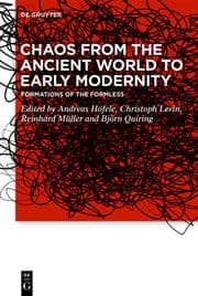 Cover von Chaos from the Ancient World to Early Modernity