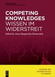Cover von Competing Knowledges - Wissen im Widerstreit