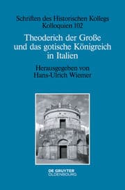 Cover von Theoderich der Große und das gotische Königreich in Italien