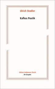 Cover von Kafkas Poetik