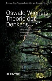 Cover von Oswald Wieners Theorie des Denkens