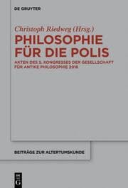Cover von Philosophie für die Polis