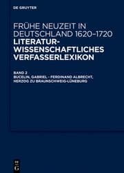 Cover von Bucelin, Gabriel - Feustking, Friedrich Christian