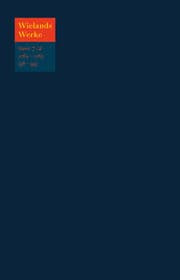 Cover von Christoph Martin Wieland: Werke 7.2 - Apparat