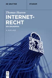 Cover von Internetrecht