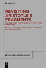 Cover von Revisiting Aristotle's Fragments