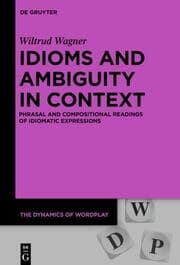 Cover von Idioms and Ambiguity in Context
