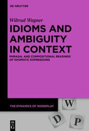 Cover von Idioms and Ambiguity in Context